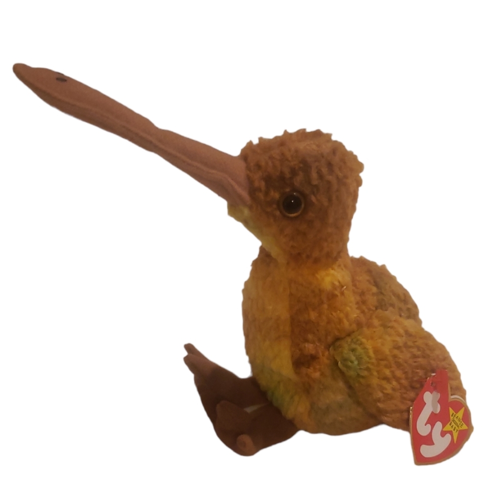 Ty Beanie Babies Beak the Kiwi Bird